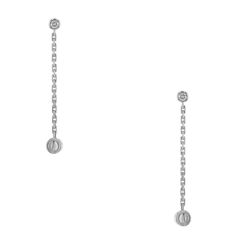 Boucles D'Oreilles Cartier | Boucles D'Oreilles Cartier Love