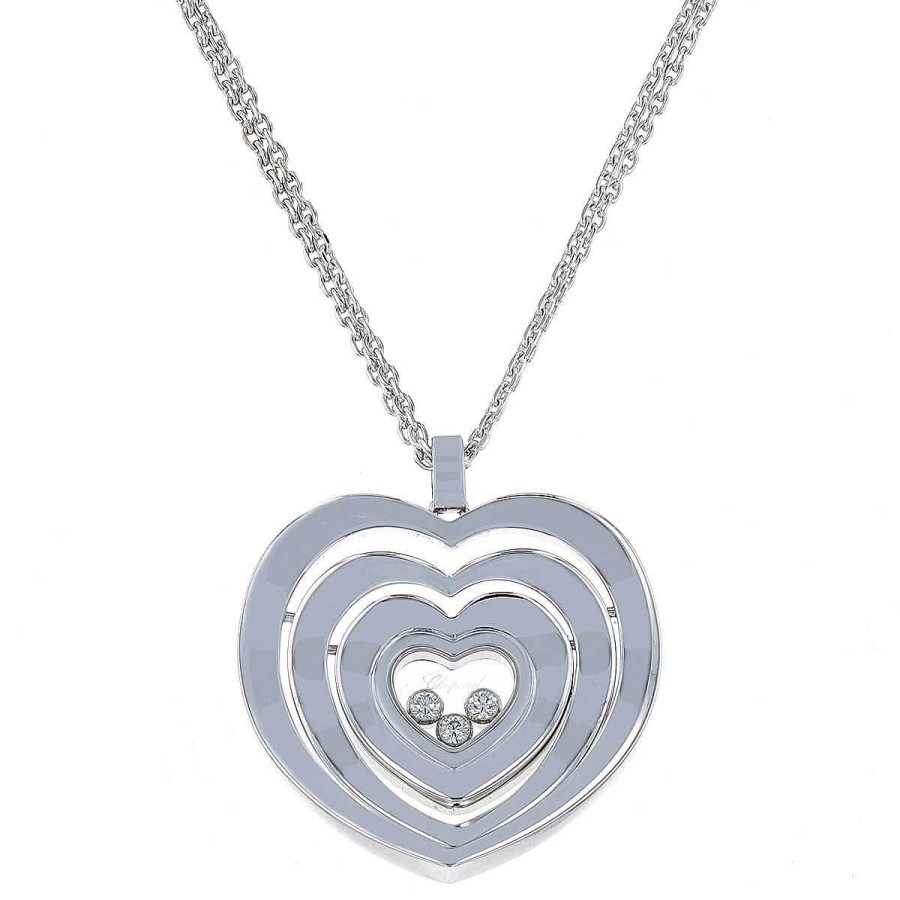 Colliers Chopard | Collier Chopard Happy Hearts