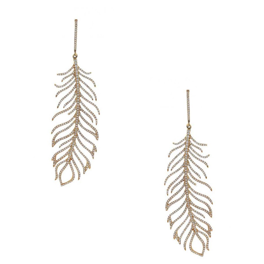 Boucles D'Oreilles Djula | Boucles D'Oreilles Djula Plume