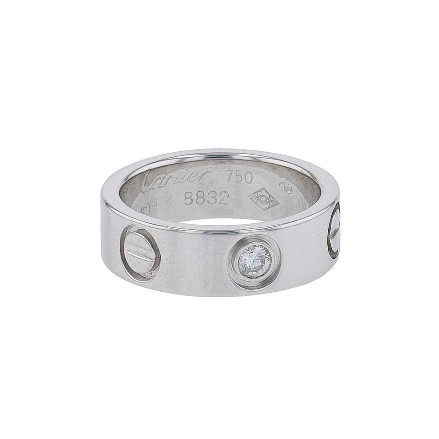 Bagues Cartier | Bague Cartier Love 1 Diamant