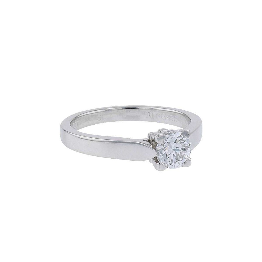 Bagues Fiancailles Van Cleef & Arpels | Bague Solitaire Van Cleef & Arpels Spring - Diamant 0,50 Ct.