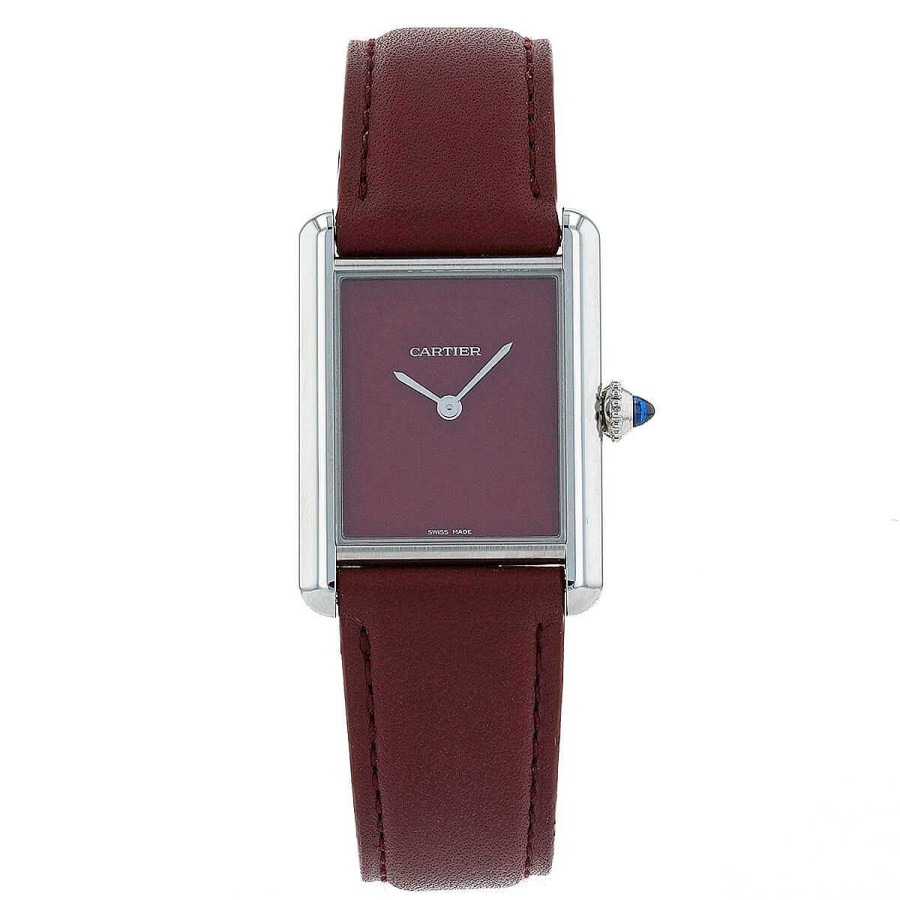 Montres Homme Cartier | Montre Cartier Tank Must De Red