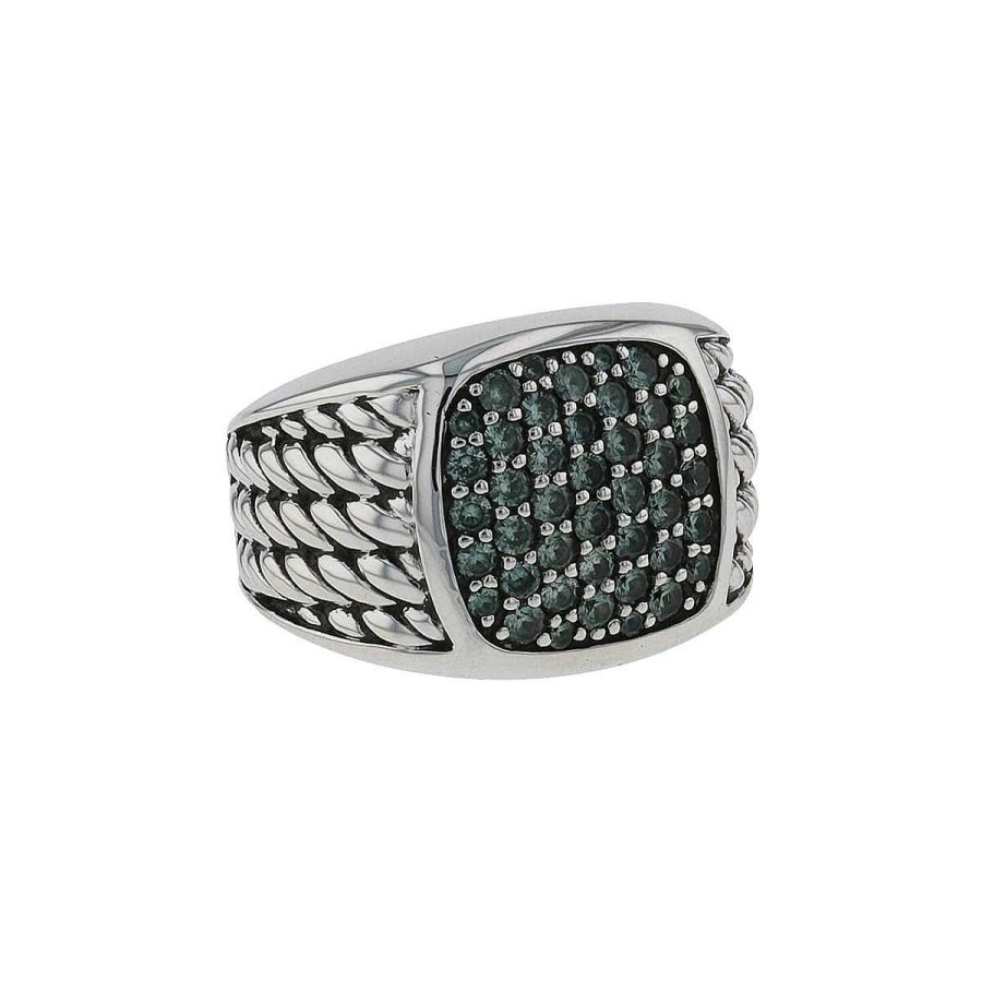 Bagues David Yurman | Bague David Yurman Rope Cushion Signet