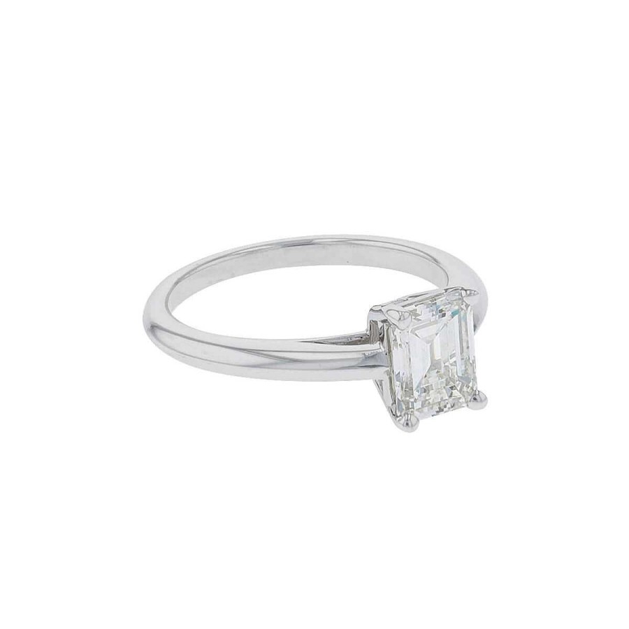 Bagues Fiancailles Mikaël Dan | Bague Solitaire Or Et Diamant - Certificat Gia 1,23 Ct I Vvs2