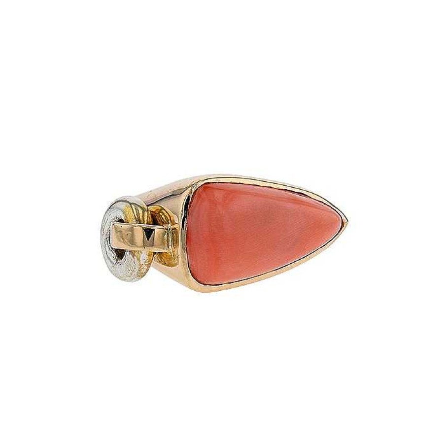 Bagues Puiforcat | Bague Or, Argent Et Corail