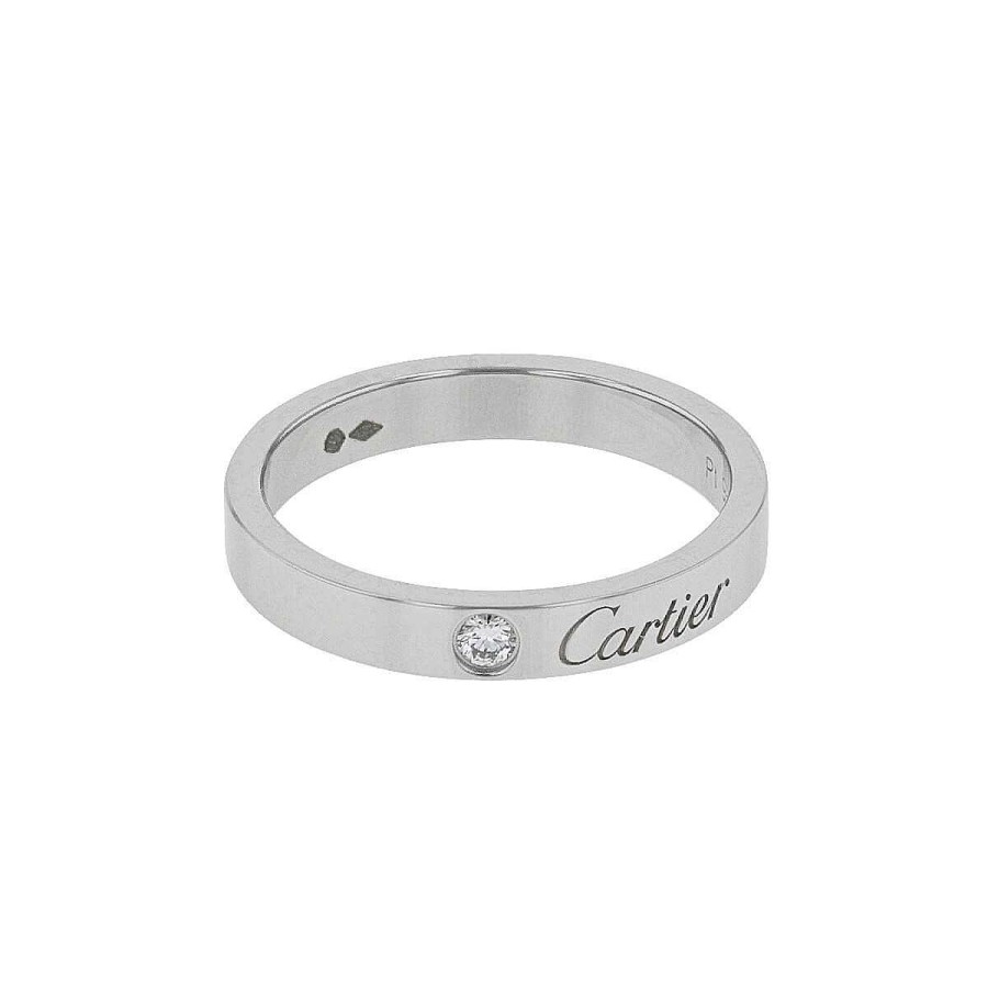 Bagues Fiancailles Cartier | Alliance Cartier C De Cartier