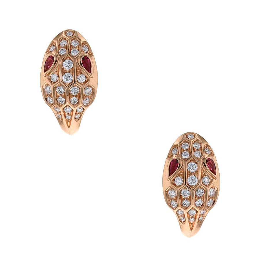 Boucles D'Oreilles Bulgari | Boucles D'Oreilles Bulgari Serpenti