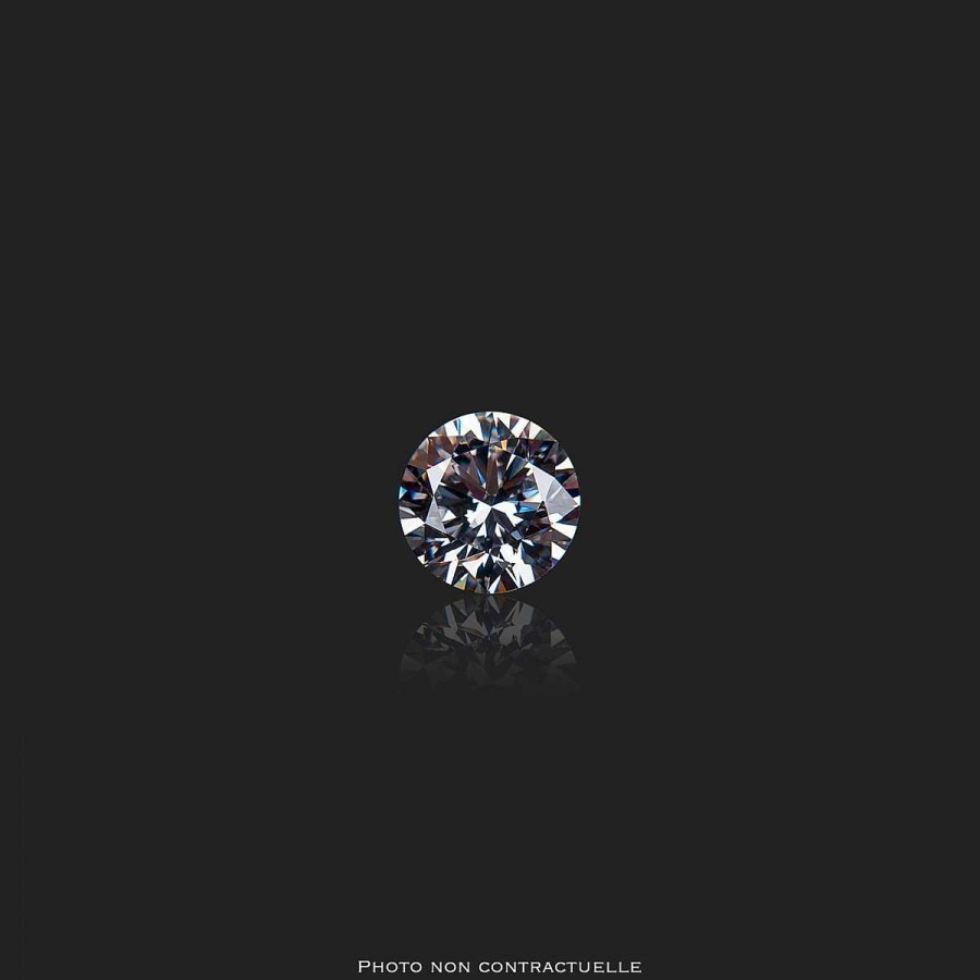 Bagues Fiancailles Mikaël Dan | Solitaire Diamant Non Mont - Certificat Gia 1,01 Ct D Vs1