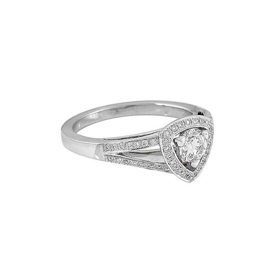 Bagues Fiancailles Mauboussin | Bague Mauboussin Dream And Love - Certificat Egl 0,40 Ct D Si1