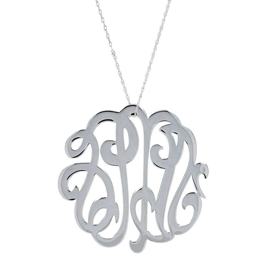 Bijoux Sign S Ginette NY | Collier Ginette Ny Lace Monogram