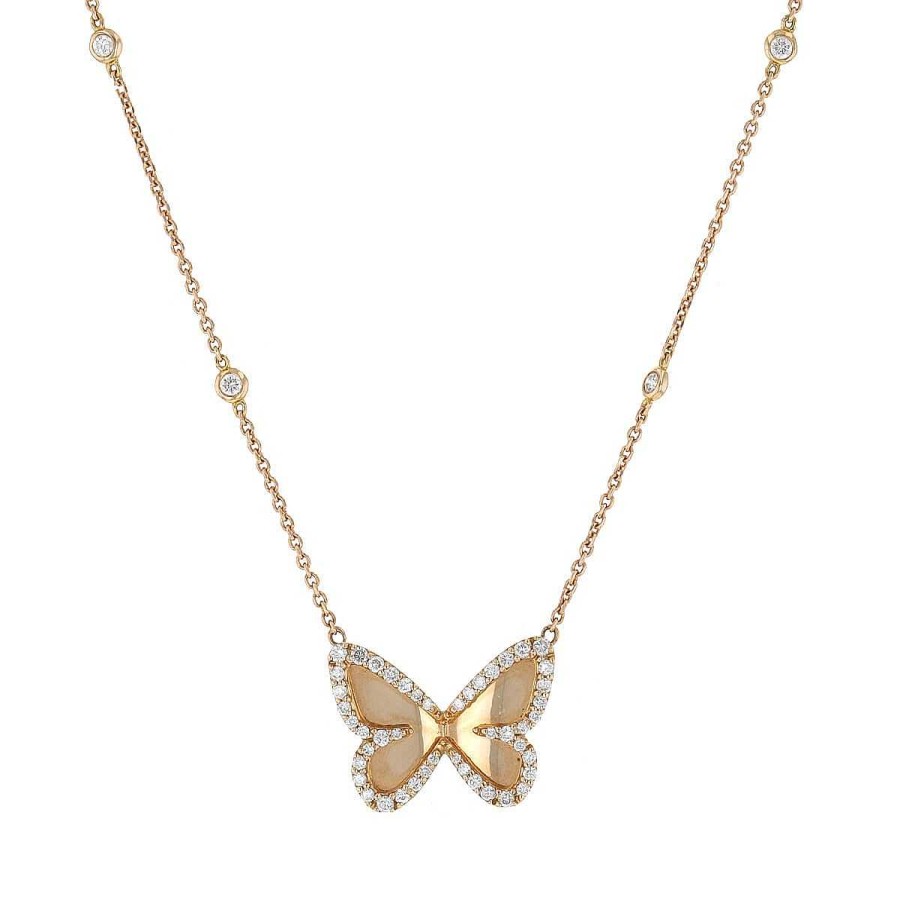 Bijoux Sign S Messika | Collier Messika Butterfly