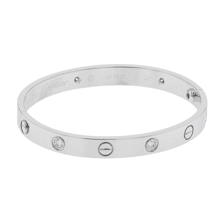 Bijoux Sign S Cartier | Bracelet Cartier Love 6 Diamants Taille 16