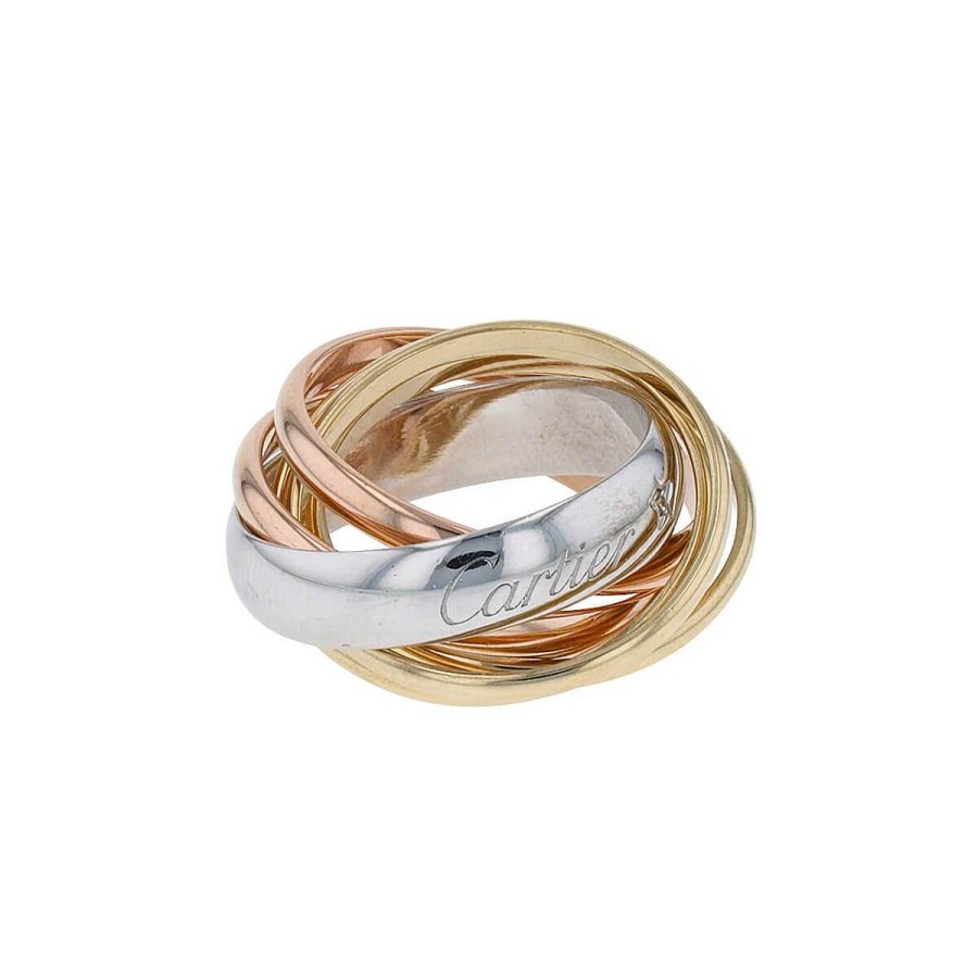 Bagues Cartier | Bague Cartier Trinity Six Anneaux