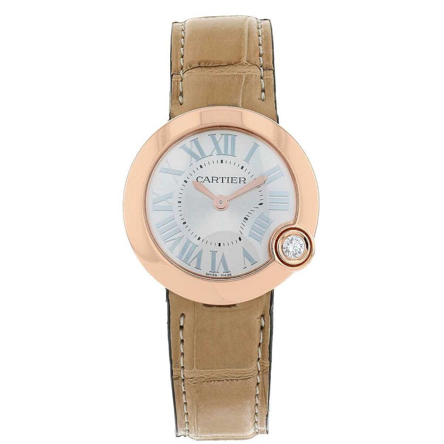 Montres Femme Cartier | Montre Cartier Ballon Blanc